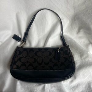 SOLD Coach Black Denim Vintage Nolita